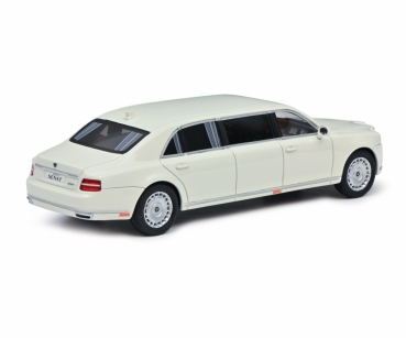 Schuco 450910100 - 1:43 Aurus Senat weiß, limitiert